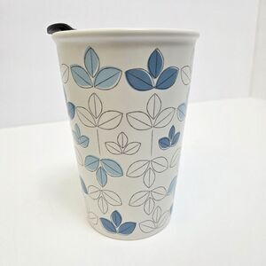 STARBUCKS International Release 2012 Ceramic Travel Tumbler W/Lid 8oz RARE in US